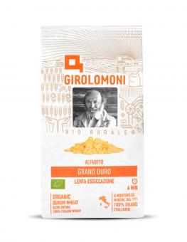 Girolomoni - Alfabeto di semola di grano duro bio - 500g 