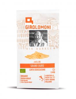 Girolomoni Anellini Bio-Hartweizen-Nudeln 500g 