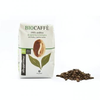 Biokaffe in Bohnen 500g - 100% Arabica 