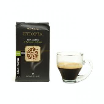 Caffè 100% arabica Monorigine Etiopia - macinato moka - bio - 250g 