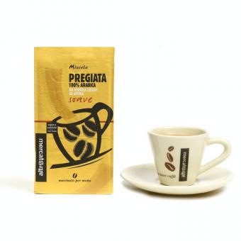 Caffè 100% arabica Pregiata macinato Moka 250g 