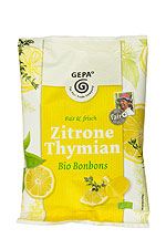 GEPA Zitrone-Thymian Bonbons 100gr 